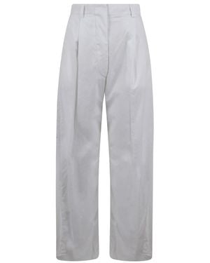 Thelatest Wide Trousers - Grey