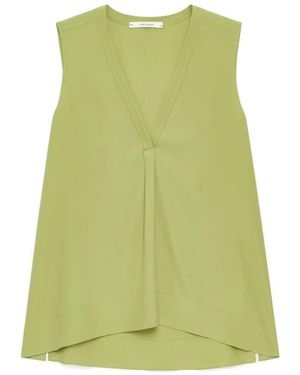 Maliparmi Sleeveless Tops - Verde