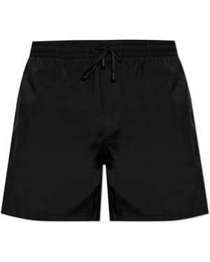 Balmain Badmode ,Zwart ,Polyester Drawstring Zwemshorts