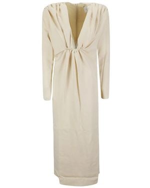 AZ FACTORY Midi Dresses - Natural