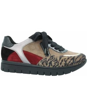 Semler Taupe Sneakers Silvia - Braun