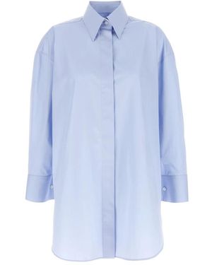 Givenchy Asymmetrisches Hemd - Blau