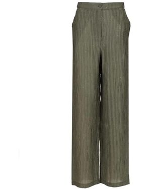 Emporio Armani Wide Trousers - Green