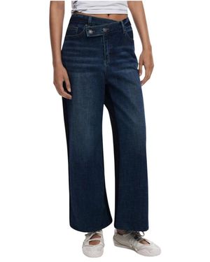 Desigual Boot-Cut Jeans - Blauw