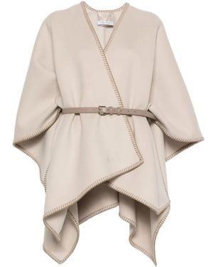 Max Mara Cape - Naturel