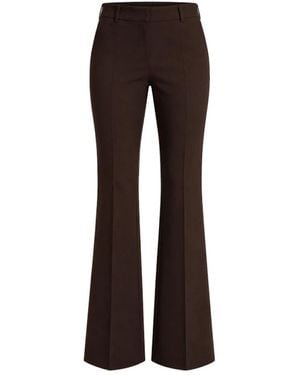 Cambio Wide Hosen - Braun