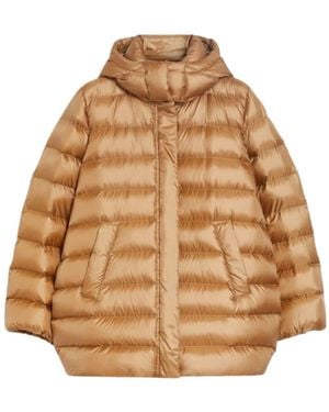 iBlues Down Coats - Brown