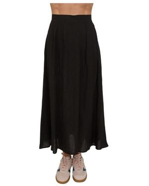 Marella Maxi Skirts - Negro