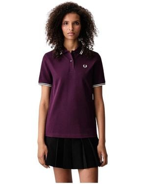 Fred Perry Polo Shirts - Violet