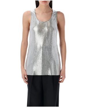 Junya Watanabe Sleeveless Tops - Grigio