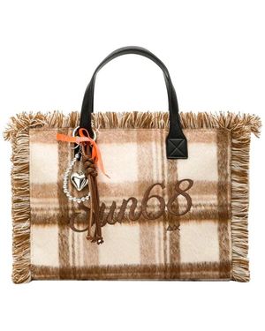 Sun 68 Shopping Bags - Natural