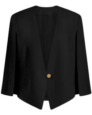 Alberta Ferretti Blazers - Negro