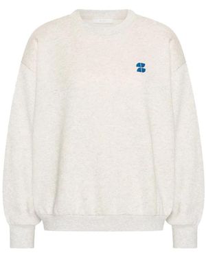 By-Bar Bibi Melange Lucky Everyday Sweater - Wit