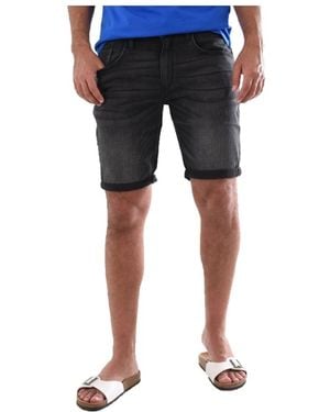 Schott Nyc Denim Shorts - Azul