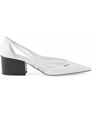 Prada Court Shoes - Metallic