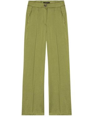 Luisa Cerano Wide Pants - Green