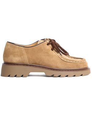 Maze Laced Shoes - Marrón