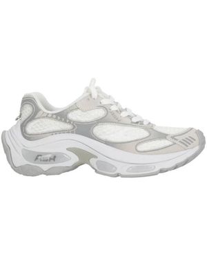 Ash Schoenen ,Wit ,Leer Dragon Suede Sneaker