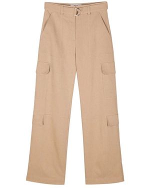 MSGM Broeken ,Wijde Broek - Naturel