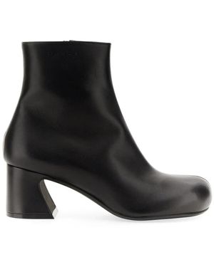 Marni Block Heel Ankle Boots - Schwarz
