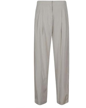 The Row Wide Trousers - Grigio