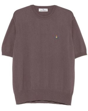 Vivienne Westwood Round-Neck Knitwear - Purple