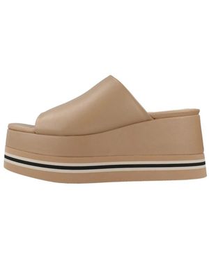 Paloma Barceló Schoenen ,Bruin ,Wedges - Naturel