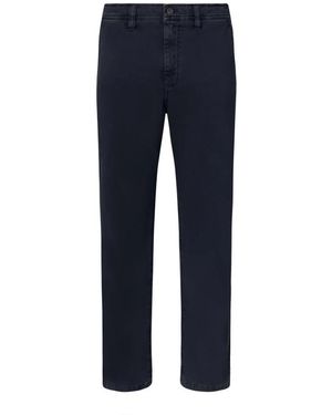 Ecoalf Straight Trousers - Blue