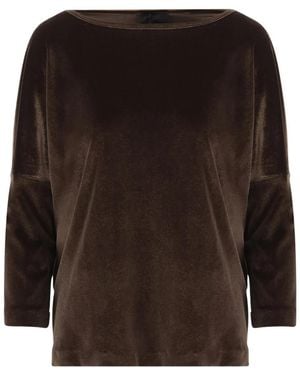 F.it Overhemden ,Bruin ,Polyester Shirt Met Klepzakken En Knoopsluiting
