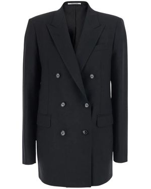 Tagliatore Jassen ,Zwart ,Leer Jasmine Blazer