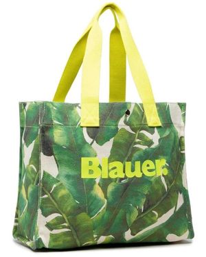Blauer Tote Bags - Verde