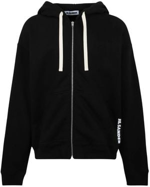 Jil Sander Zip-Throughs - Negro