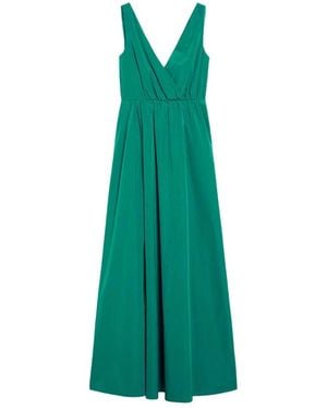 Pennyblack Kleedjes ,Groen ,Katoen Pace Maxi Jurk