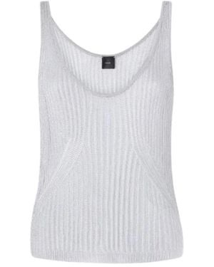 Pinko Sleeveless Tops - Blanco