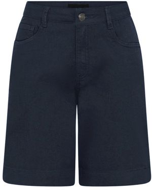 Cro Korte Broeken ,Blauw ,Katoen Blauwe Casual Emma Shorts