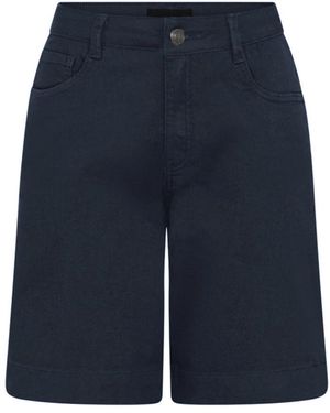 Cro Korte Broeken ,Blauw ,Katoen Blauwe Casual Emma Shorts