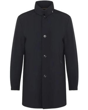 Moorer Single-Breasted Coats - Azul