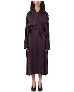 Victoria Beckham Trench Coats - Morado