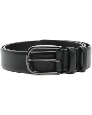 Officine Creative Oc Strip 79 Leren Riem - Zwart