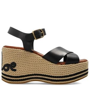 Chloé Wedges - Black