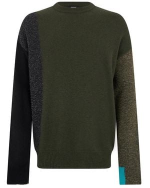DIESEL Jacquard Trui - Groen