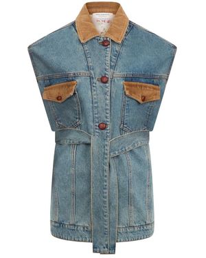 Philosophy Di Lorenzo Serafini Vests - Blue