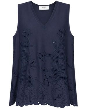 Beatrice B. Sleeveless Tops - Azul