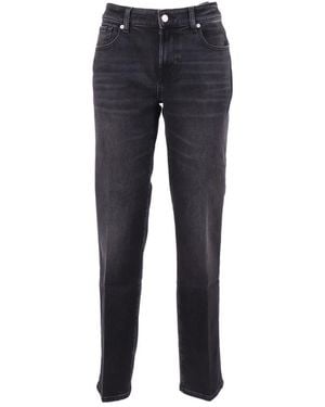 7 For All Mankind Straight Fit Jeans - Blue