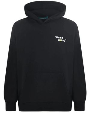 Barrow Hoodies & Sweatvesten ,Zwart ,Katoen Felpa Hoodie