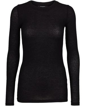 Bruuns Bazaar Long Sleeve T-Shirts - Black