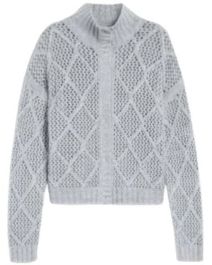 Max Mara Truien & Vesten ,Grijs ,Wol Ghinea Cardigan