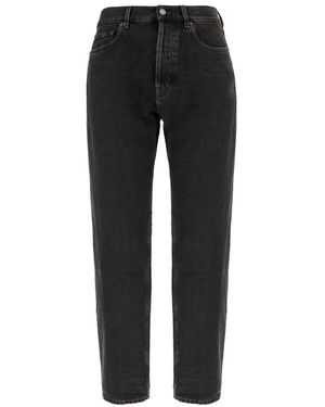 Saint Laurent Straight Jeans - Zwart