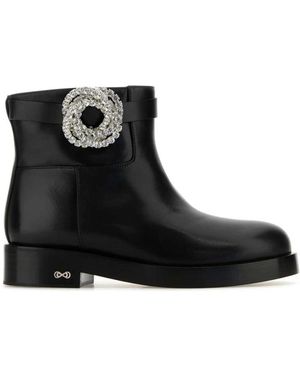 Mach & Mach Ankle Boots - Nero