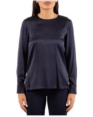 Max Mara Elegante Bluse Für Frauen - Blau